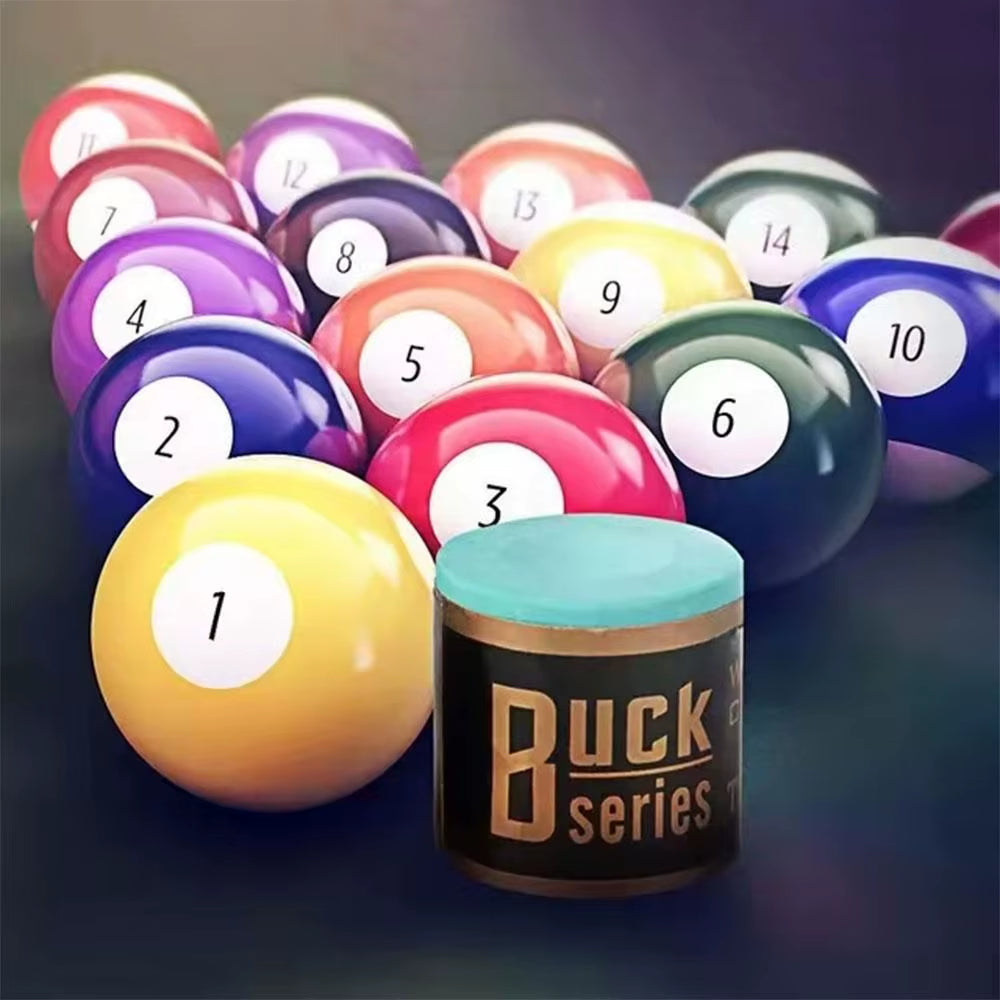 2Pcs/Set No-Slip Billiard Chalks Pool Cue Stick Chalk Snooker Easy Powder Billiard Chalk Pool Accessories Blue Green Red