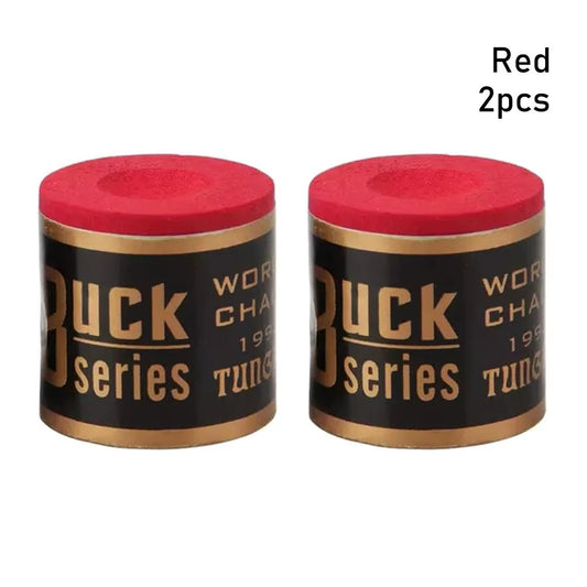 2Pcs/Set No-Slip Billiard Chalks Pool Cue Stick Chalk Snooker Easy Powder Billiard Chalk Pool Accessories Blue Green Red