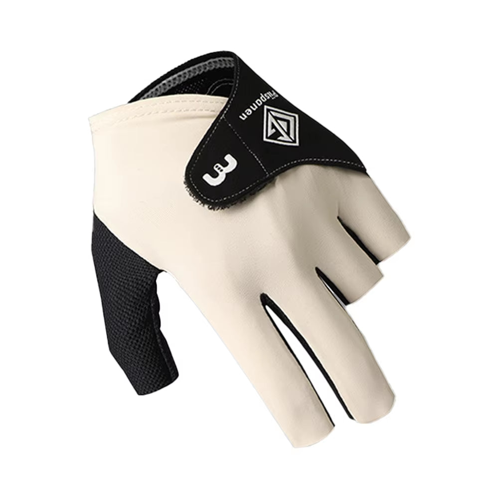 1Pc Billiards Glove Left Hand Snooker 5-Finger Glove Anti-Slip Breathable Billiard Training Gloves for Men and Women