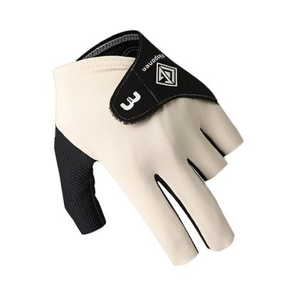 1Pc Billiards Glove Left Hand Snooker 5-Finger Glove Anti-Slip Breathable Billiard Training Gloves for Men and Women